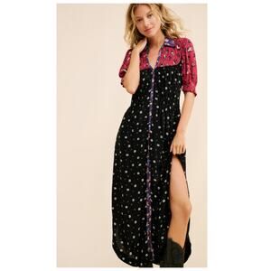Free People Nora Midi Dress Size XS